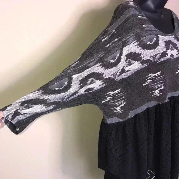 Free People Ikat Print Boho Tunic Size S—WB02 - Picture 5 of 7